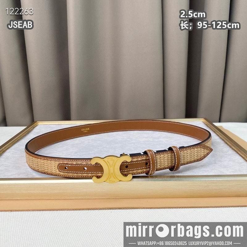 Replica Celine belt 25mmX95-125cm 8L24
