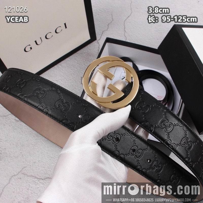 Replica Gucci belt 38mmX95-125cm 8L14
