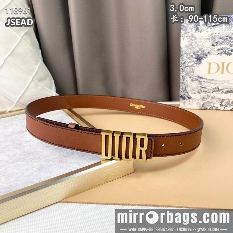 Replica Dior belt 30mmX90-115cm 8L12