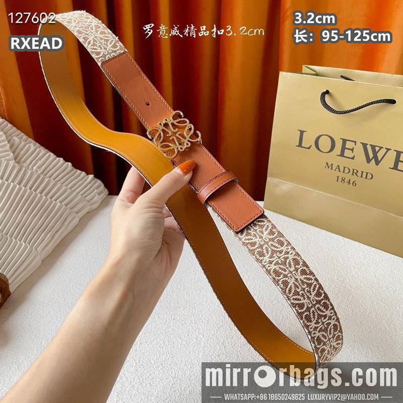 Replica Loewe belt 32mmX95-125cm 8L05
