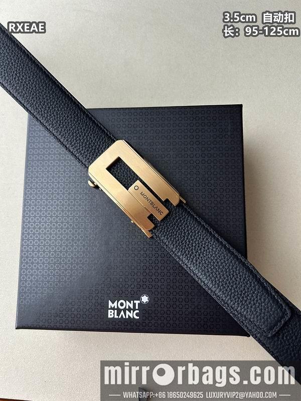 Replica Montlanc belt 35mmX100-125cm 8L75