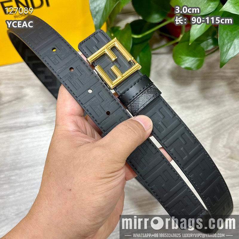 Replica Fendi belt 30mmX90-115cm 8L24