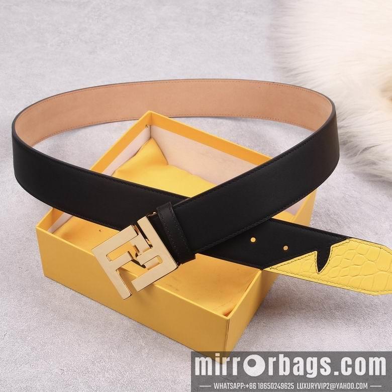 Replica Fendi Belt 38mmX95-125cm 7D34