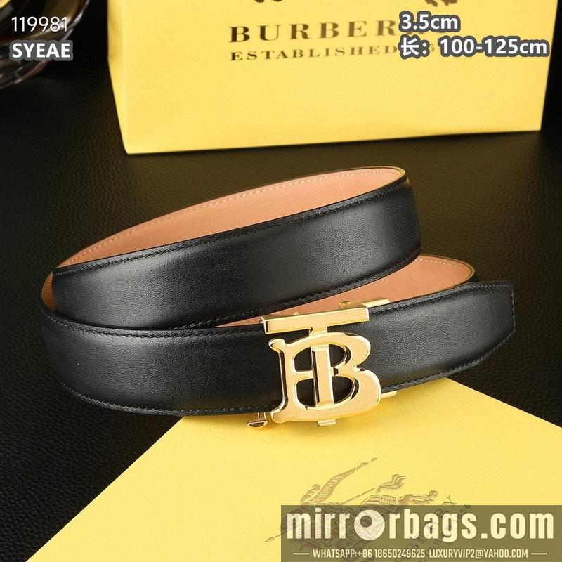 Replica Burberry belt 35mmX100-125cm 8L82