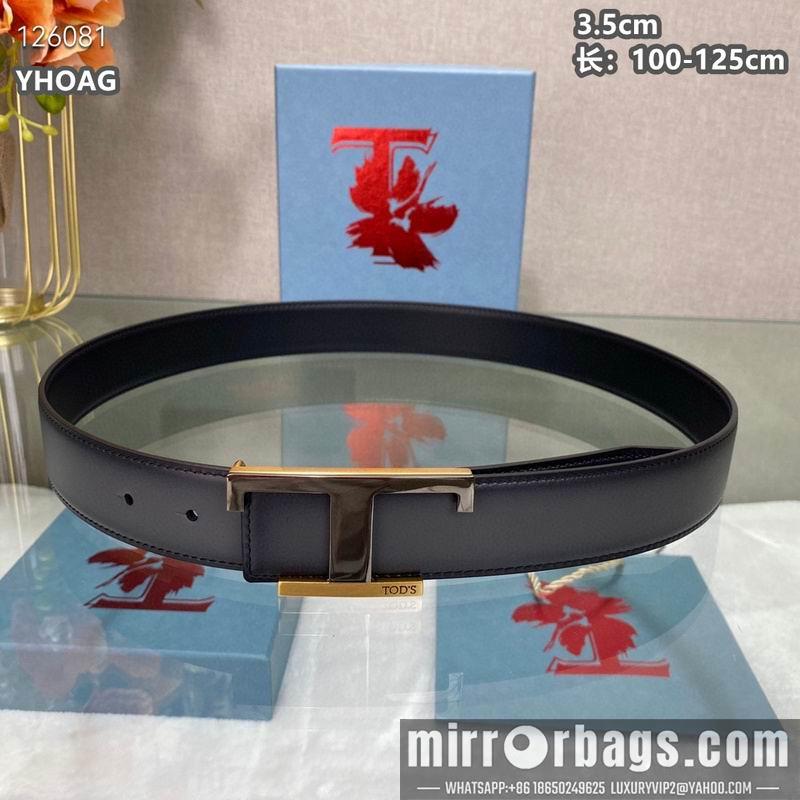 Replica Tod's belt 35mmX100-125cm 8L06