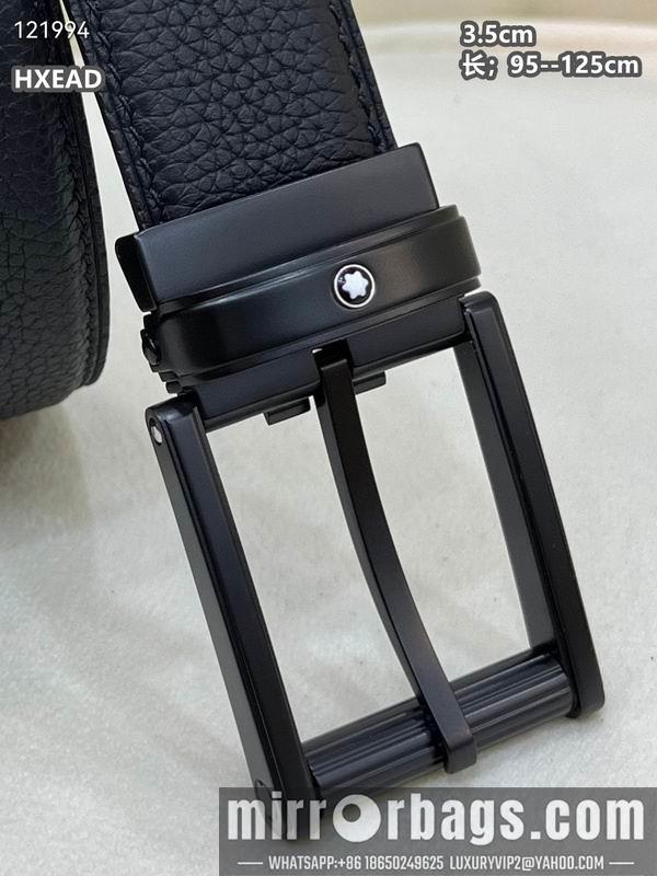 Replica Montblanc belt 35mmX95-125cm 8L04