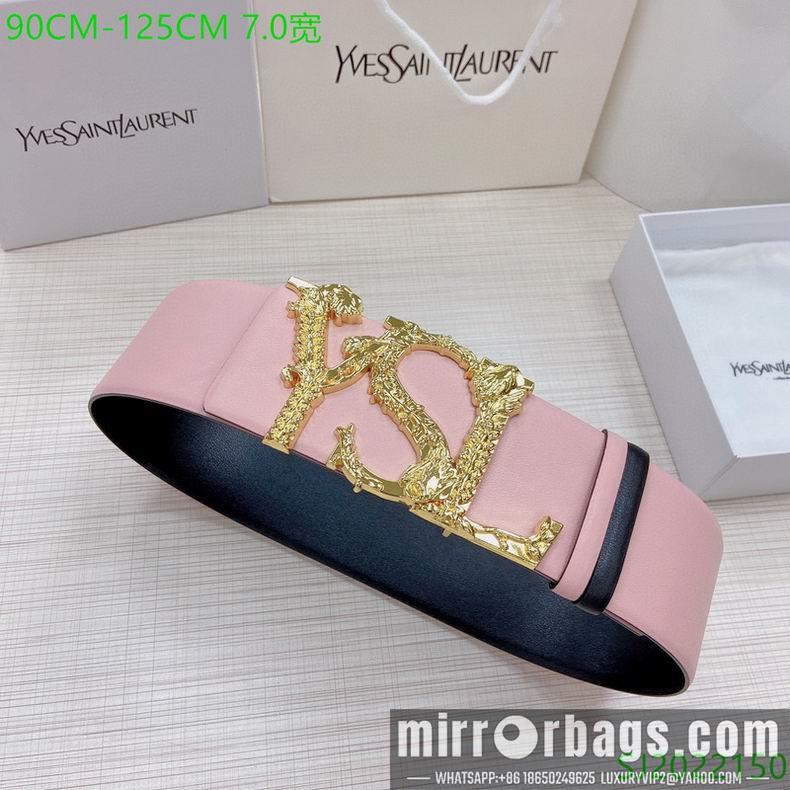 Replica YSL Belt 70mmX90-125cm 7D04