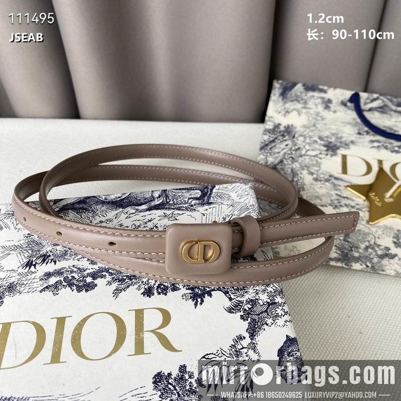 Replica Dior Belt 12mmX90-110cm 8L0515