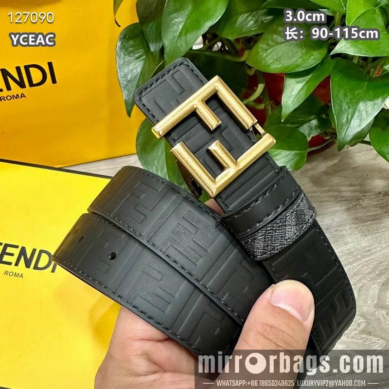 Replica Fendi belt 30mmX90-115cm 8L24