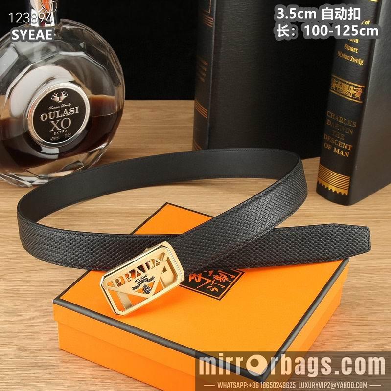 Replica Prada belt 35mmX100-125cm 8L55