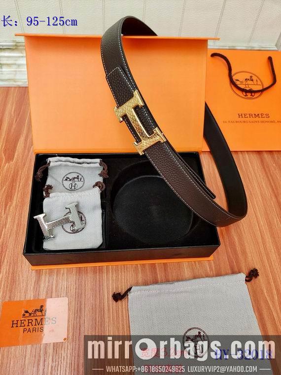 Replica Hermes Belt 32mm 双扣95-125cm 8L01