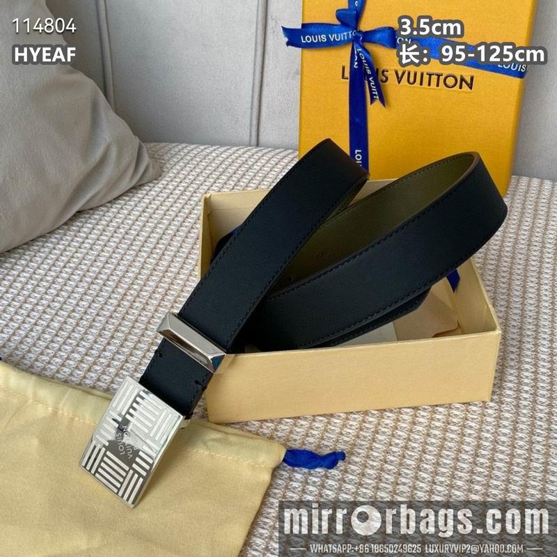 Replica LV belt 35mmX95-125cm 8L19