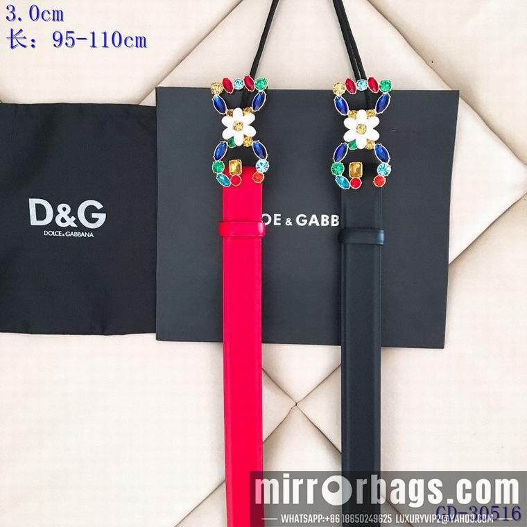 Replica DG Belt 30mm 95-110cm 8L03