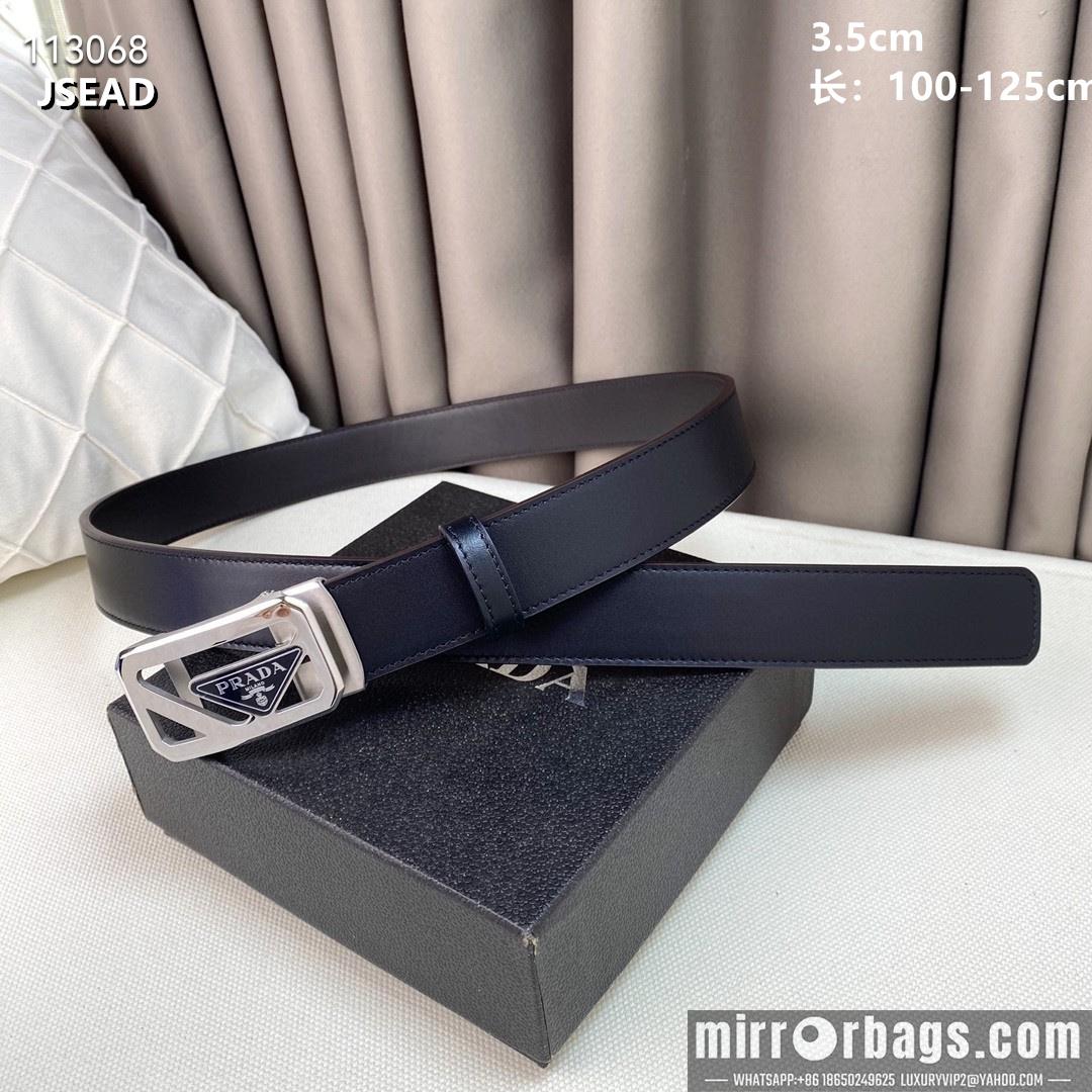 Replica Prada belt 35mmX100-125cm 8L01