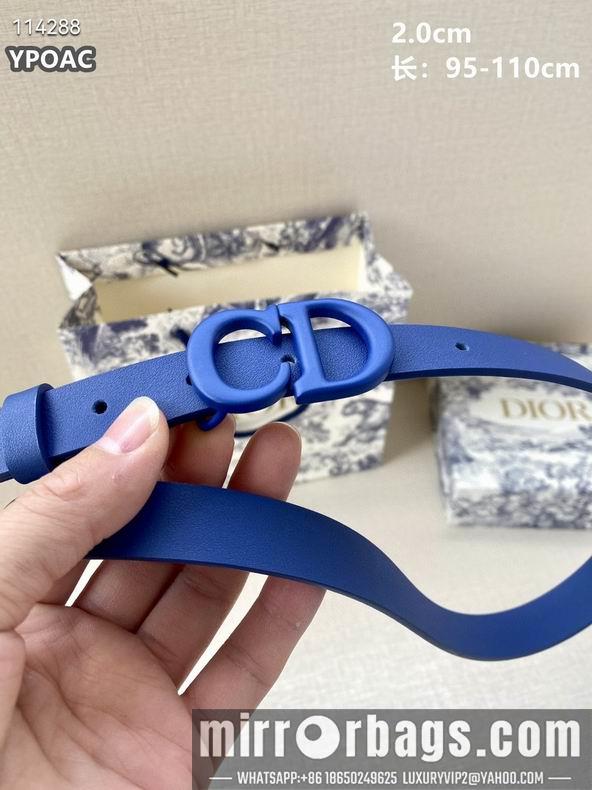 Replica Dior Belt 20mmX95-110cm 8L17