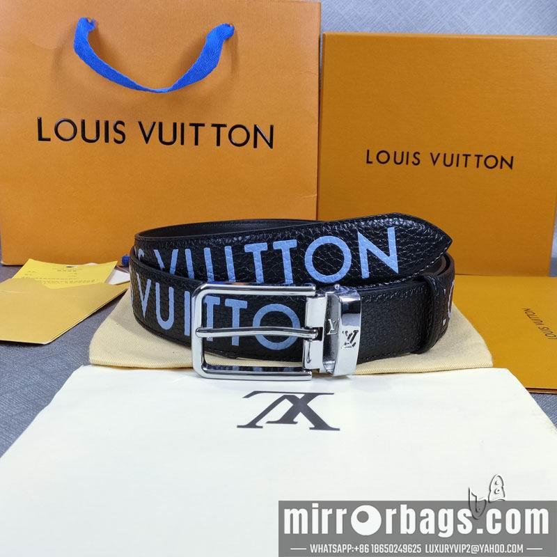 Replica LV belt 35mmX90-125cm lb01