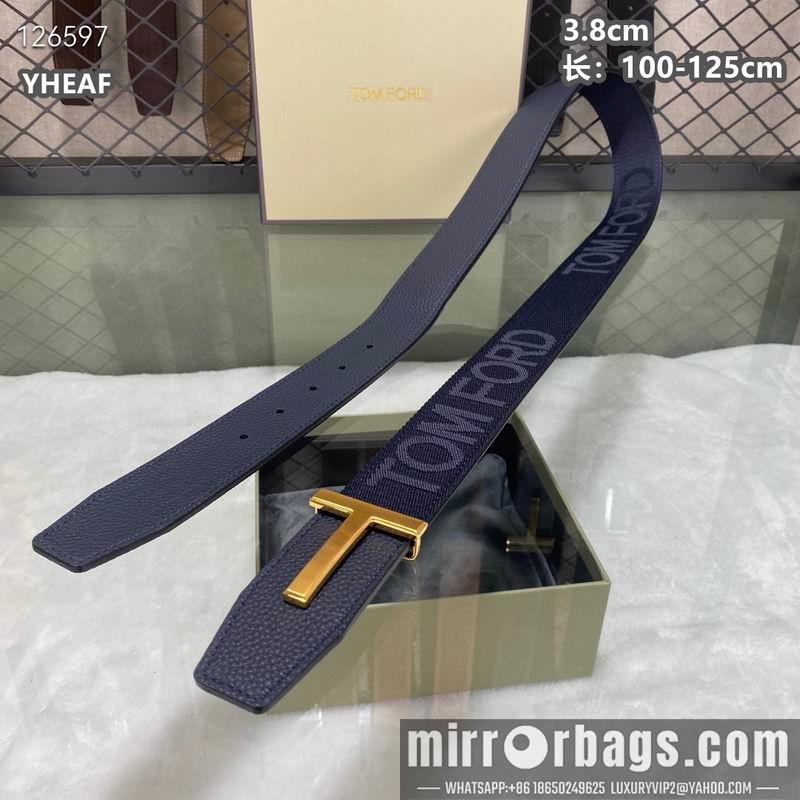 Replica TF belt 38mmX100-125cm 8L17