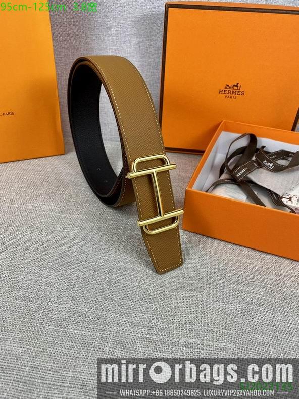 Replica Hermes Belt 38mmX95-125cm 7D118