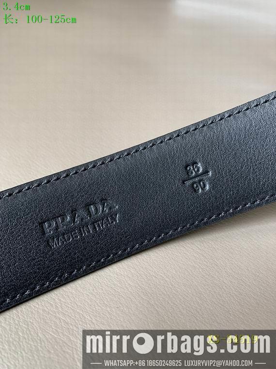Replica prada Belt 34mmX100-125cm 8L03