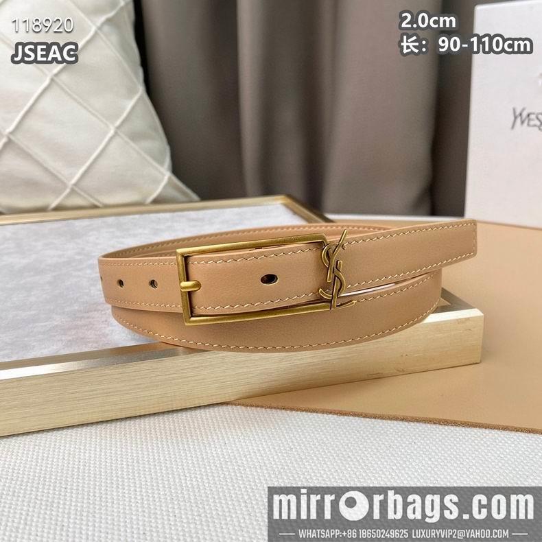 Replica YSL belt 20mmX90-110cm 8L010701