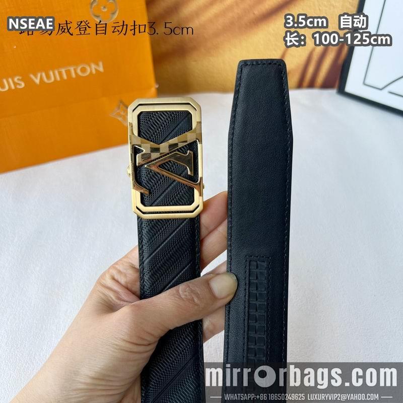Replica LV belt 35mmX100-125cm 8L80