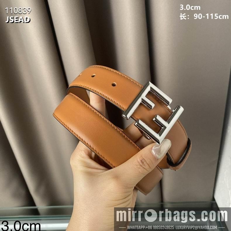 Replica Fendi Belt 30mmX90-115cm 8L01