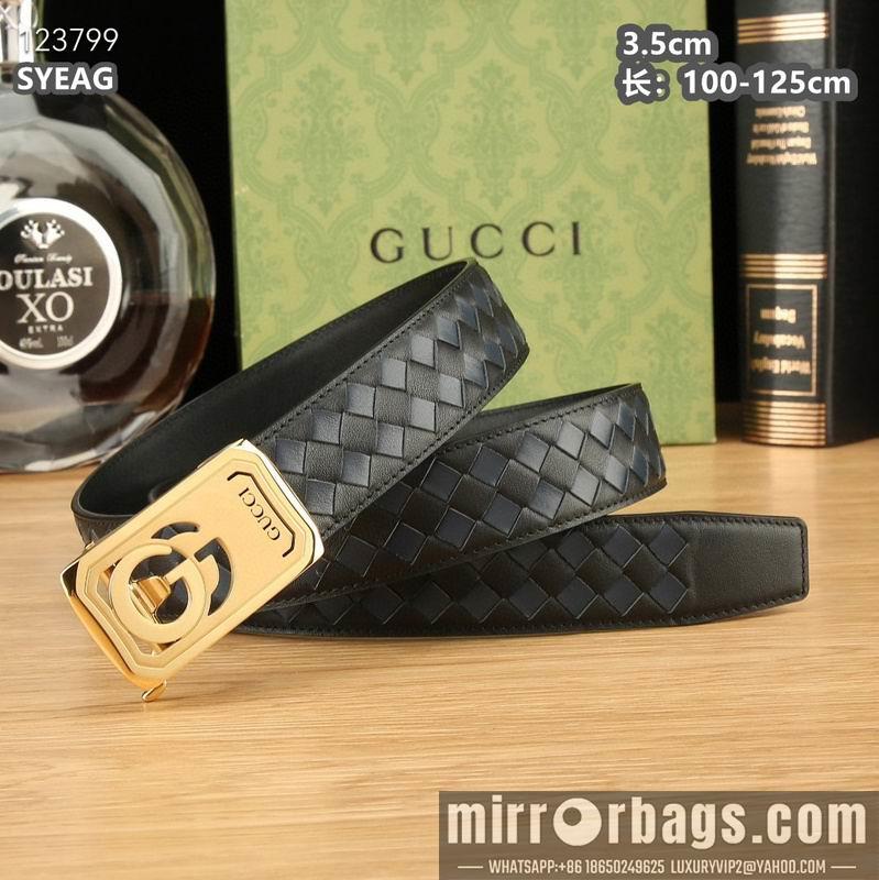 Replica Gucci belt 35mmX100-125cm 8L34