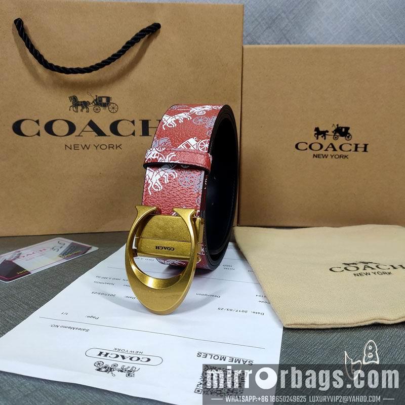 Replica Coach belt 38mmX80-125cm lb090602
