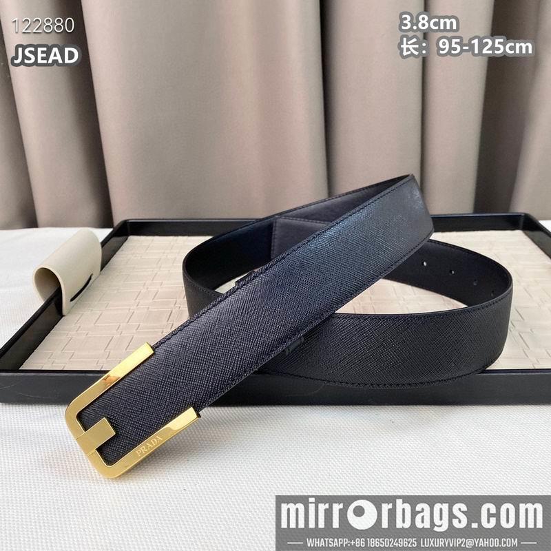 Replica Prada belt 38mmX95-125cm 8L04