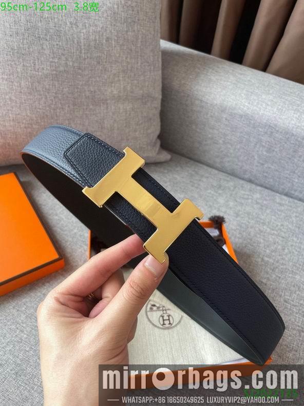 Replica Hermes Belt 38mmX95-125cm 7D116