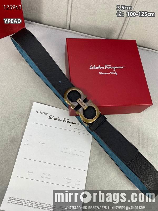 Replica Ferragamo belt 35mmX100-125cm 8L22
