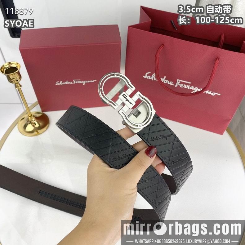 Replica Ferragamo belt自动带 35mmX100-125cm 8L10
