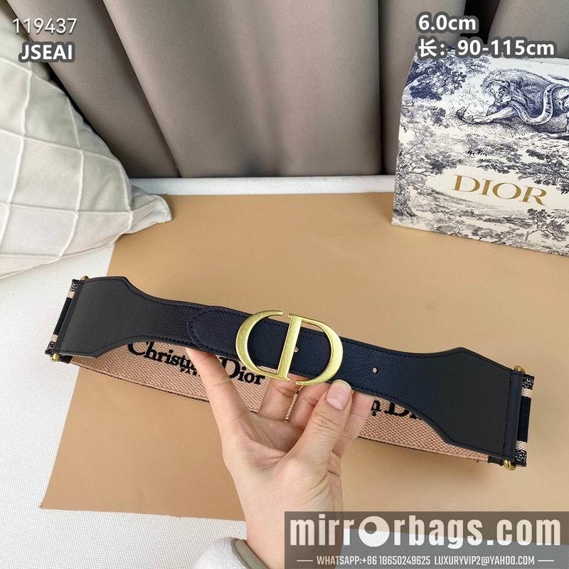 Replica Dior belt 60mmX90-115cm 8L040801