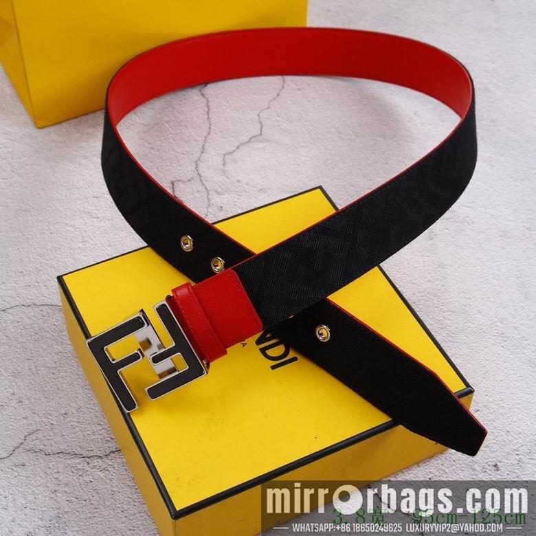 Replica Fendi Belt 38mmX95-125cm 7D119