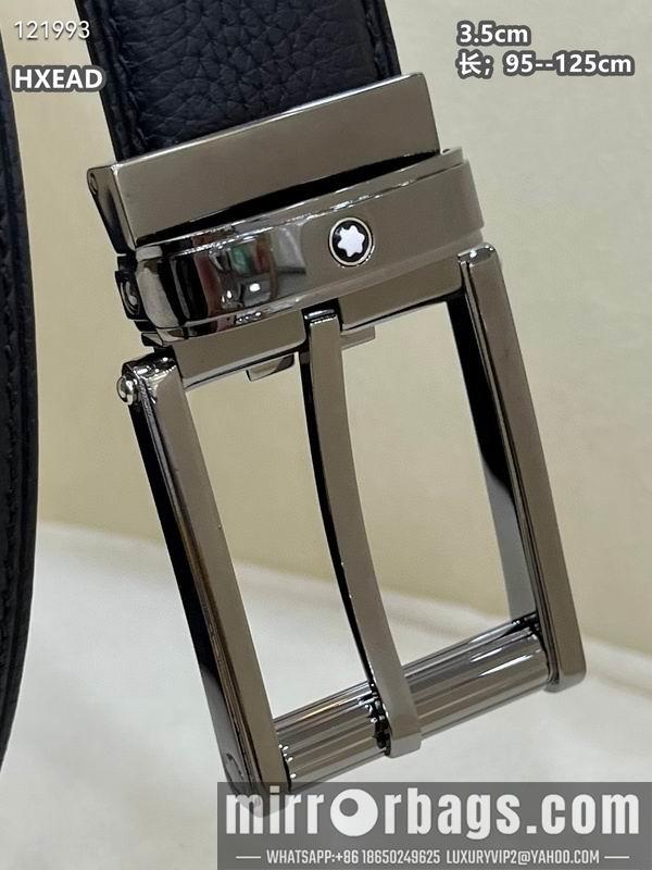Replica Montblanc belt 35mmX95-125cm 8L04