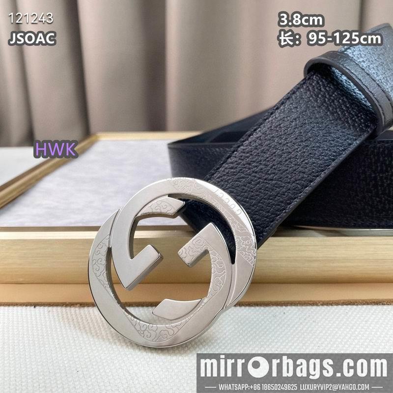 Replica Gucci belt 38mmX95-125cm 8L19