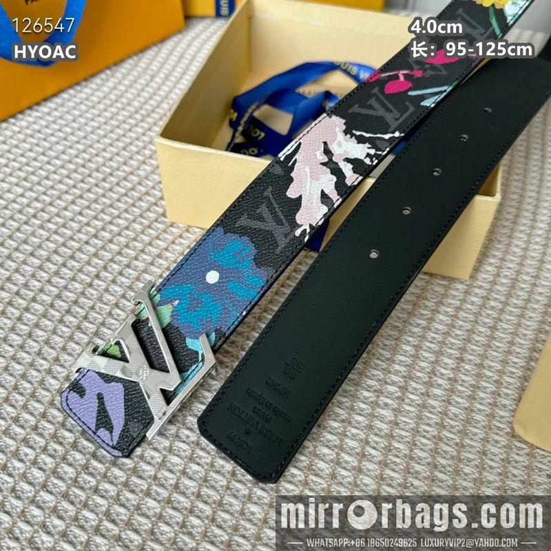 Replica LV belt 40mmX95-125cm 8L13