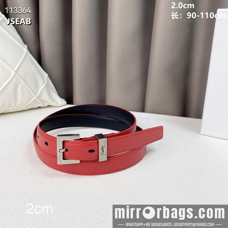 Replica YSL belt 20mmX90-115cm 8L02