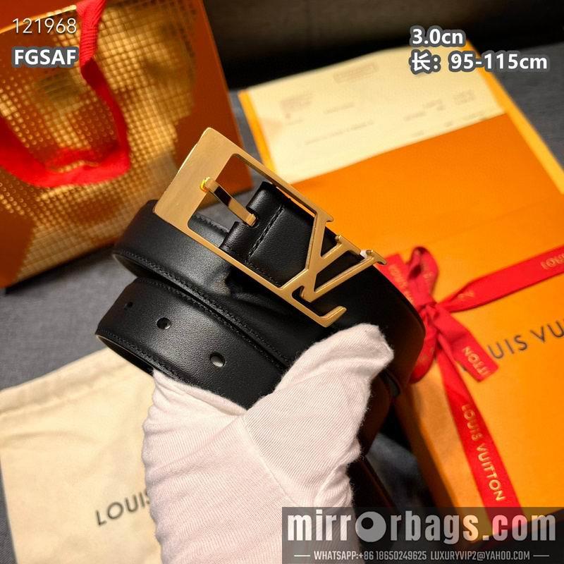 Replica LV belt 30mmX95-115cm 8L25