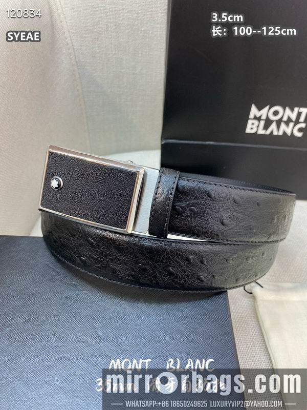 Replica Montblanc belt 自动扣 35mmX100-125cm 8L072014