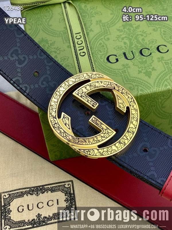 Replica Gucci belt 40mmX95-125cm 8L65