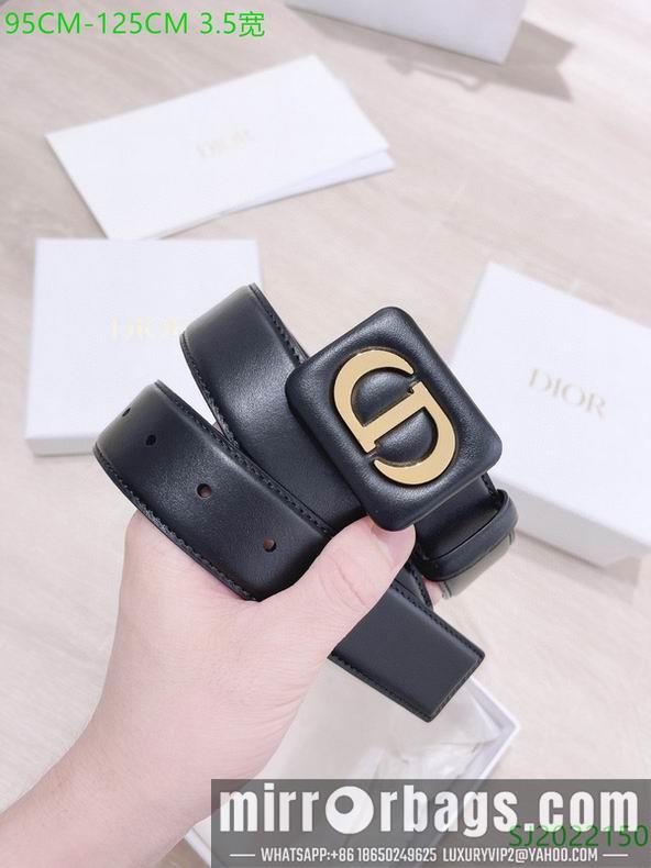 Replica Dior belt 35mmX95-125cm 7D07