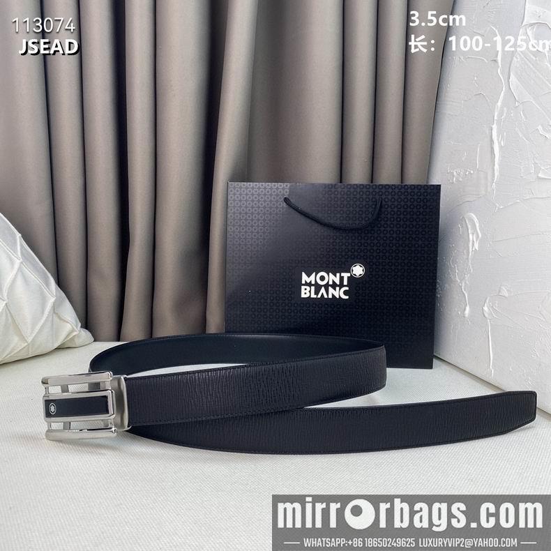 Replica Montblanc belt自动带 35mmX100-125cm 8L03
