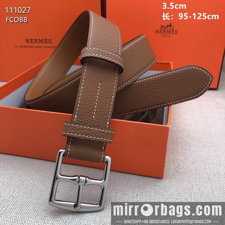 Replica Hermes Belt 35mm 95-125cm 8L07
