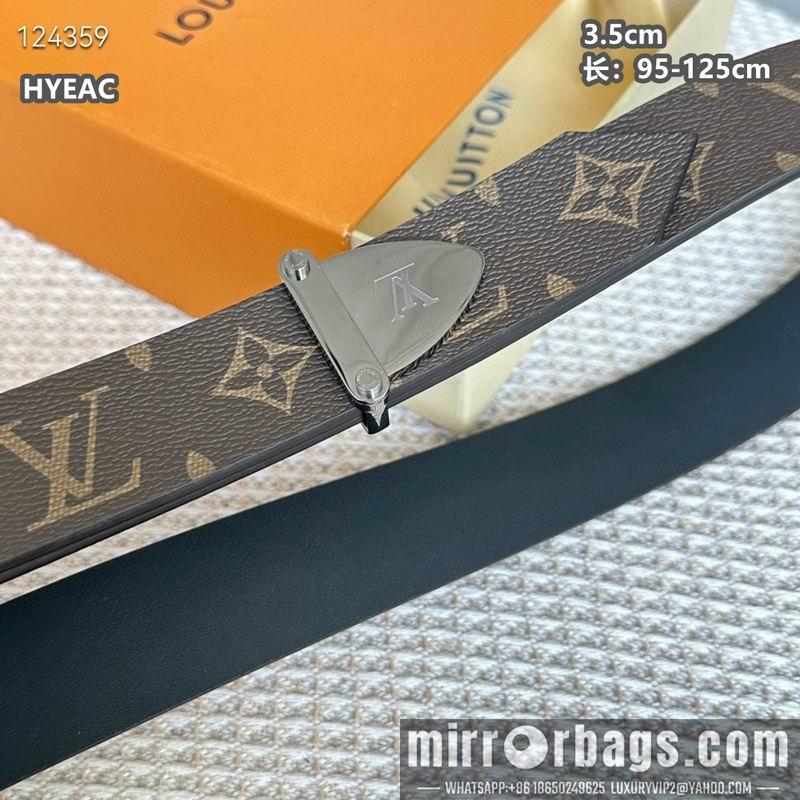 Replica LV belt 35mmX95-125cm 8L15