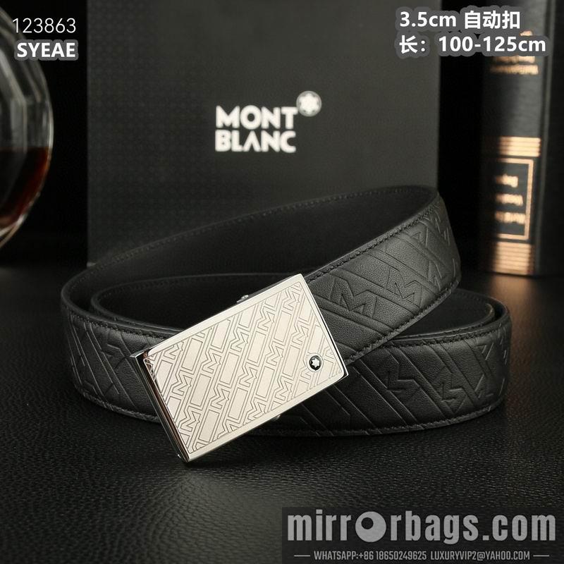 Replica Montlanc belt 35mmX100-125cm 8L47