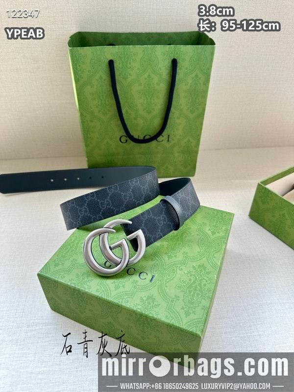 Replica Gucci belt 38mmX95-125cm 8L31