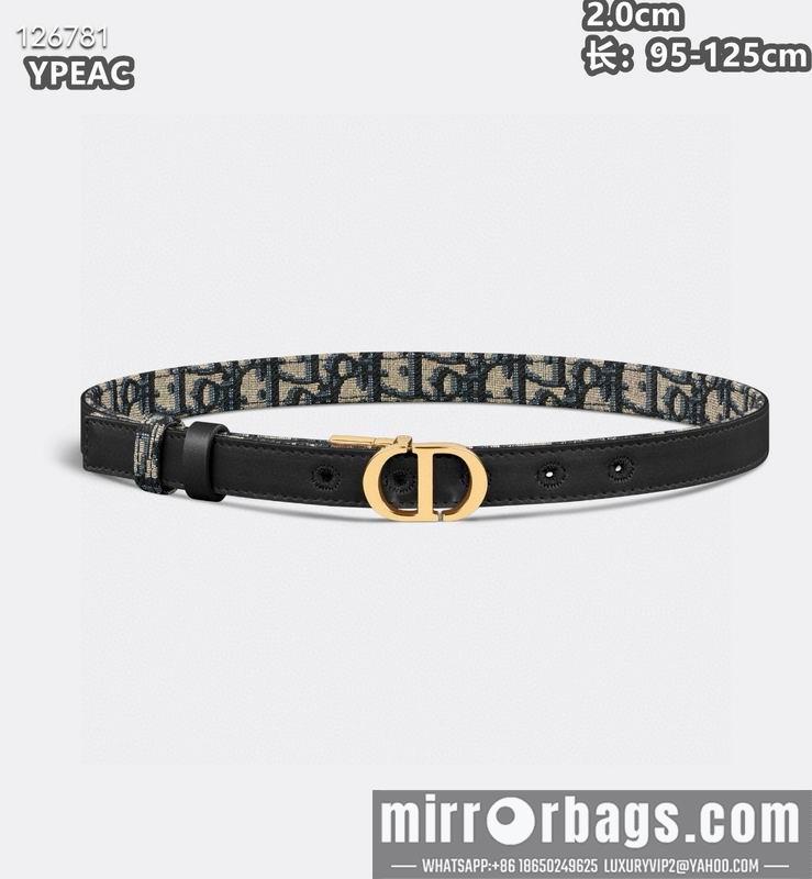 Replica Dior belt 20mmX95-125cm 8L22