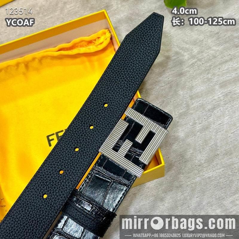 Replica Fendi belt 40mmX100-125cm  8L34