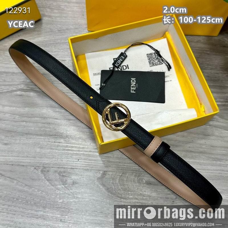 Replica Fendi belt 20mmX100-125cm 8L22